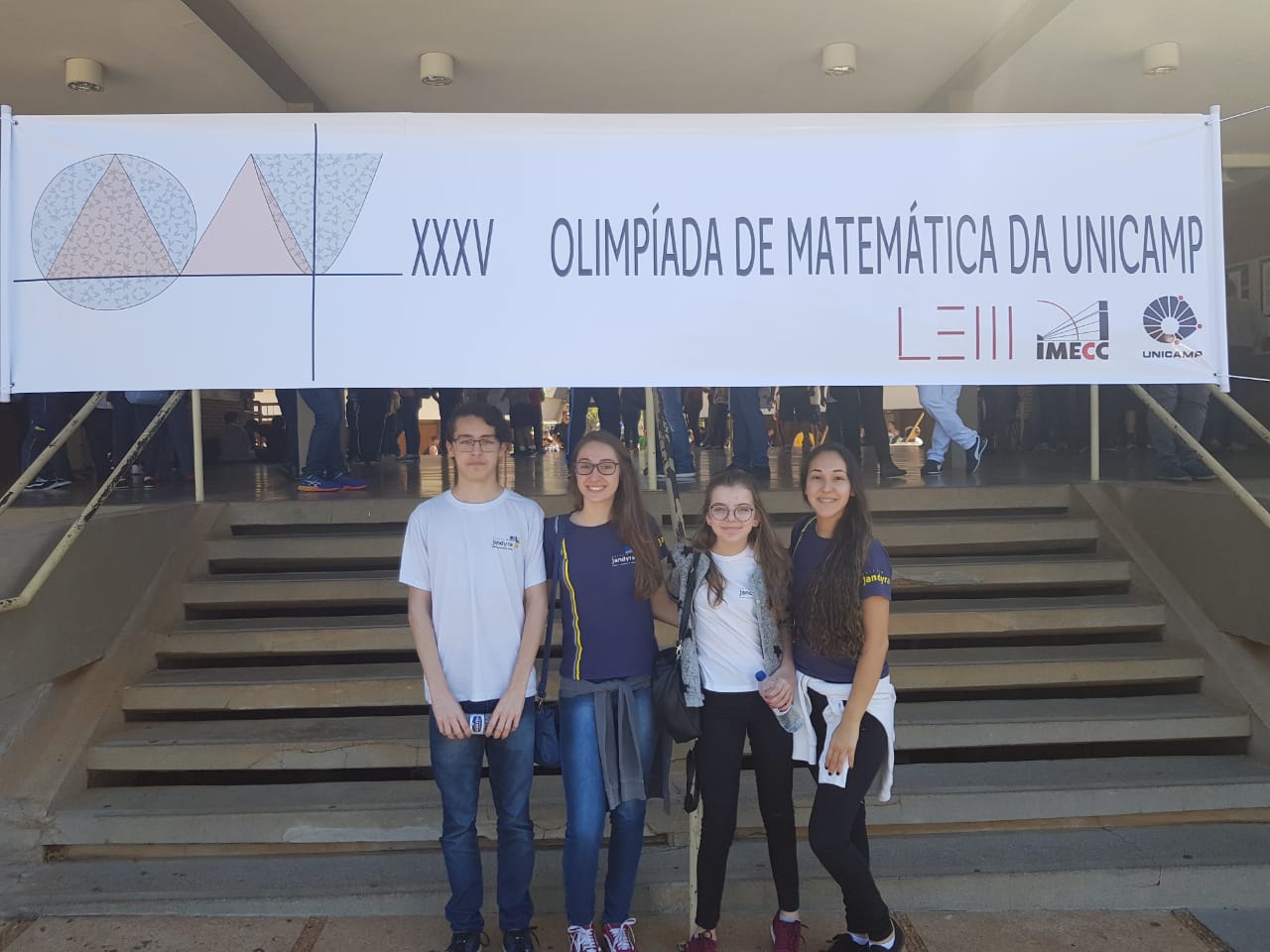 Alunos do Jandyra são finalistas da Olimpíada de Matemática da Unicamp