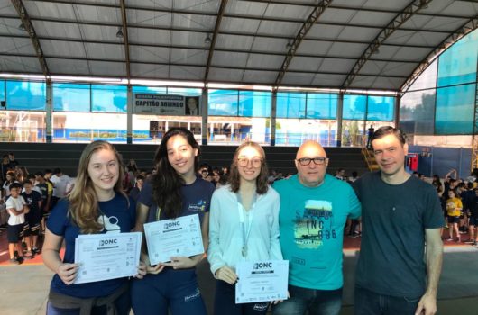 Alunos do Jandyra conquistam medalhas na Olimpíada Nacional de Ciências